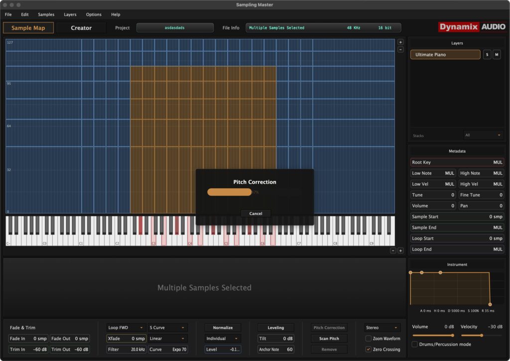Sampling Master - Autosampler and Sample Library Creator