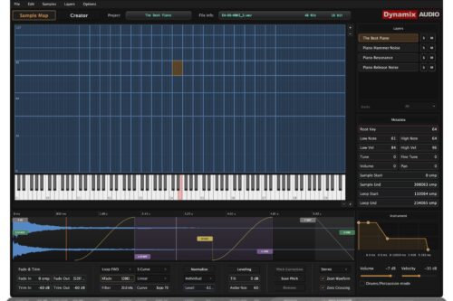 Sampling Master interface showing autosampling workflow