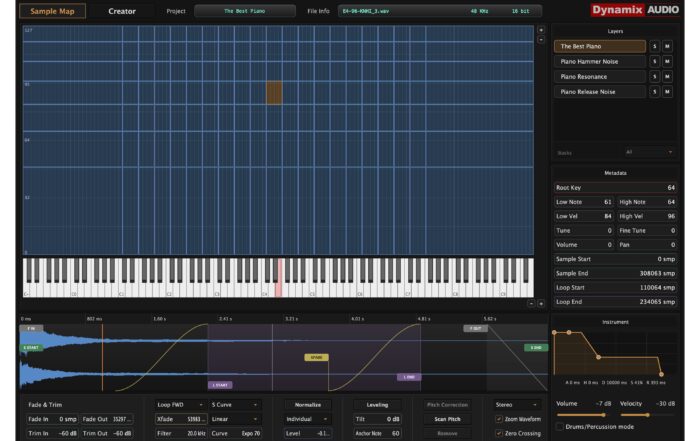Sampling Master interface showing autosampling workflow