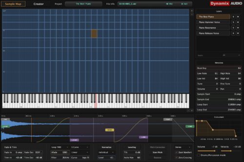 Sampling Master interface showing autosampling workflow